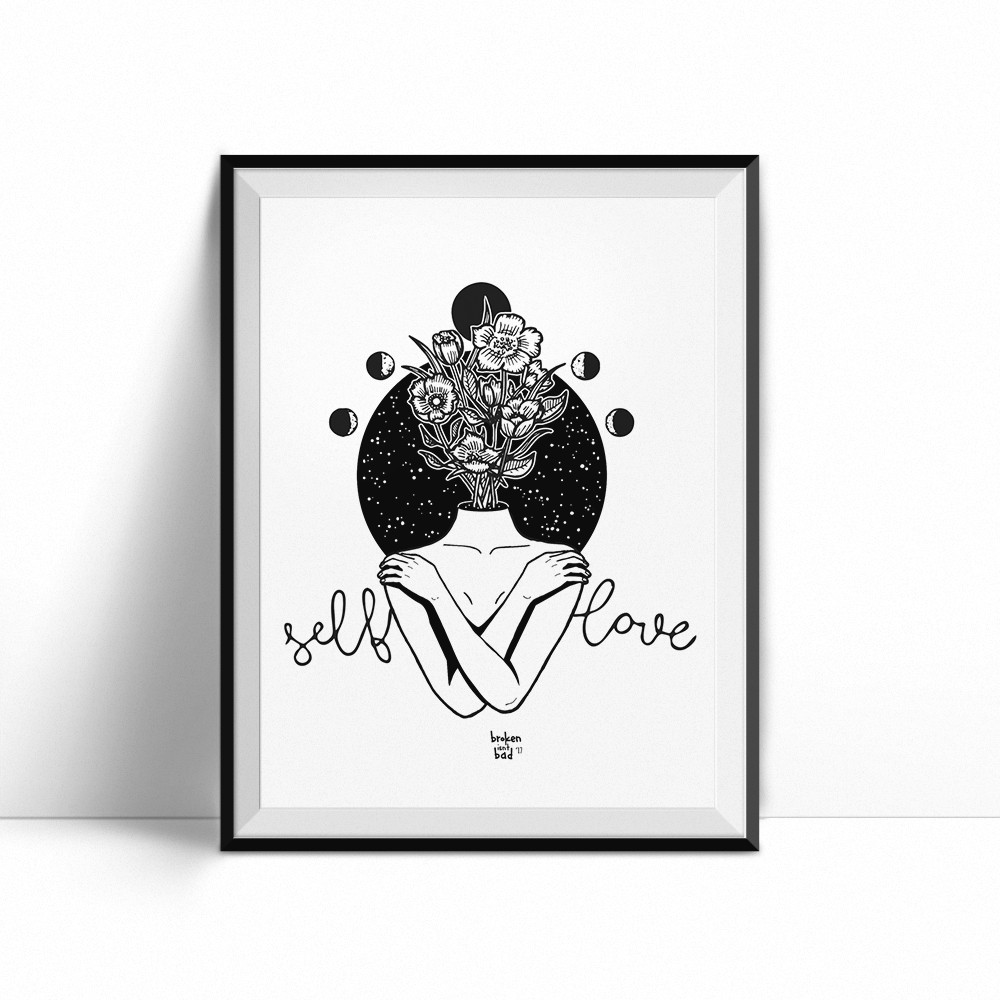 Self-love-hug-print